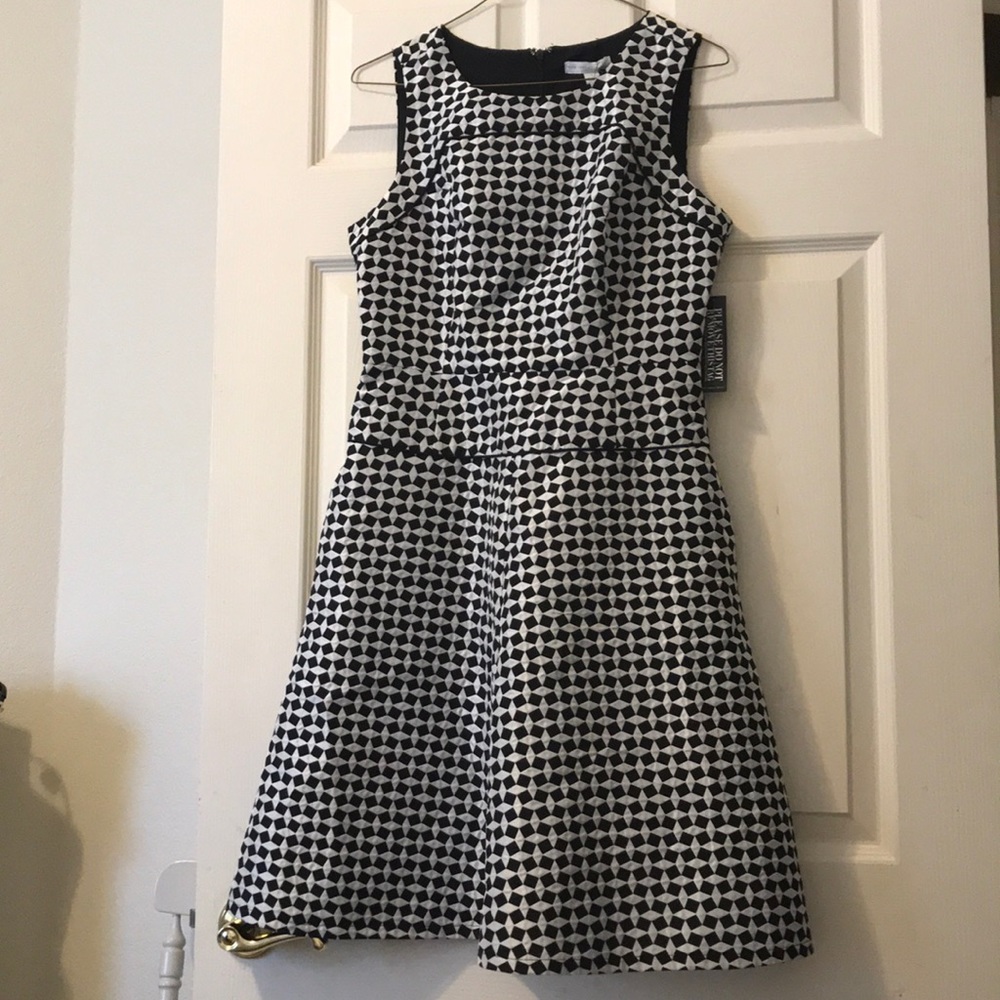 Patterned Business Casual Dress